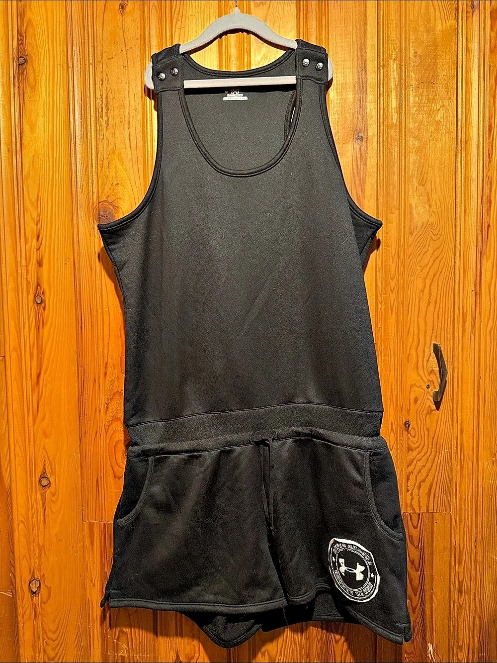 Under Armour HeatGear romper Black Athletic Romper - Like New